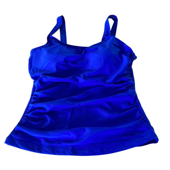 Royal Blue Tankini 2Pc NWOT Woman Size Small - Picture 3 of 10